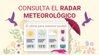 Consulta el radar meteorológico 🌍🌦️
