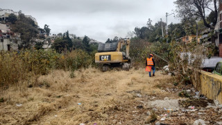 SEGIAGUA INICIA DESAZOLVE DE LA PRESA TEQUILASCO EN TETELPAN, ÁLVARO OBREGÓN
